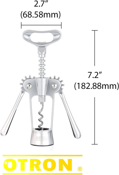 OTRON Wing Corkscrew Wine Opener Premium All-in-one Wine Corkscrew Opener