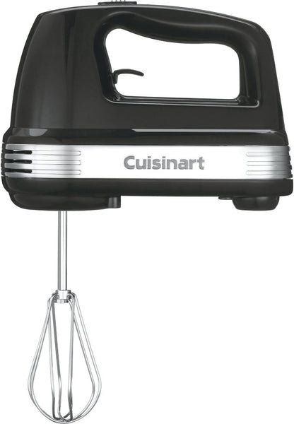 Cuisinart Power Advantage Plus 9-Speed Hand Mixer, 220W Motor, Electric Mixer with Dishwasher-Safe Beaters, Storage Case, HM-90BCS, Brushed Chrome