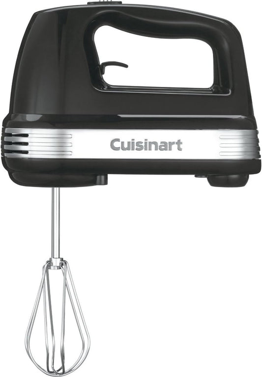 Cuisinart Power Advantage Plus 9-Speed Hand Mixer, 220W Motor, Electric Mixer with Dishwasher-Safe Beaters, Storage Case, HM-90BCS, Brushed Chrome