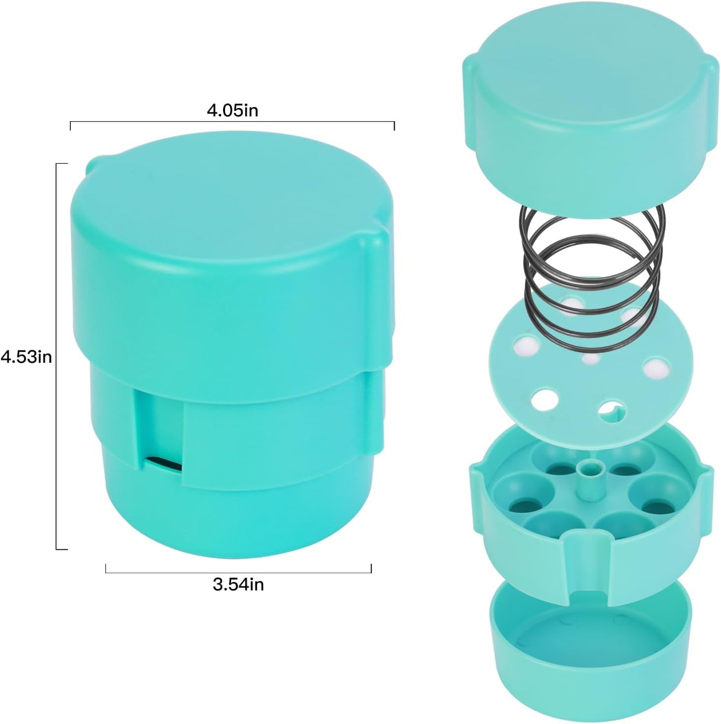 Cherry Pitter - Portable Cherry Pitter Corer Tool, Pits up to 6 Cherries at Once, Dishwasher Safe, ABS Construction, Blue