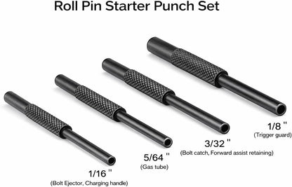 Gunsmithing Roll Pin Starter Punch Set Tool (Pack of 1)