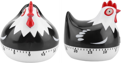 Chicken Pattern Timer, Chicken Pattern Countdown Kitchen Timer Reminder, Cute Kitchen Time for Cooking Baking