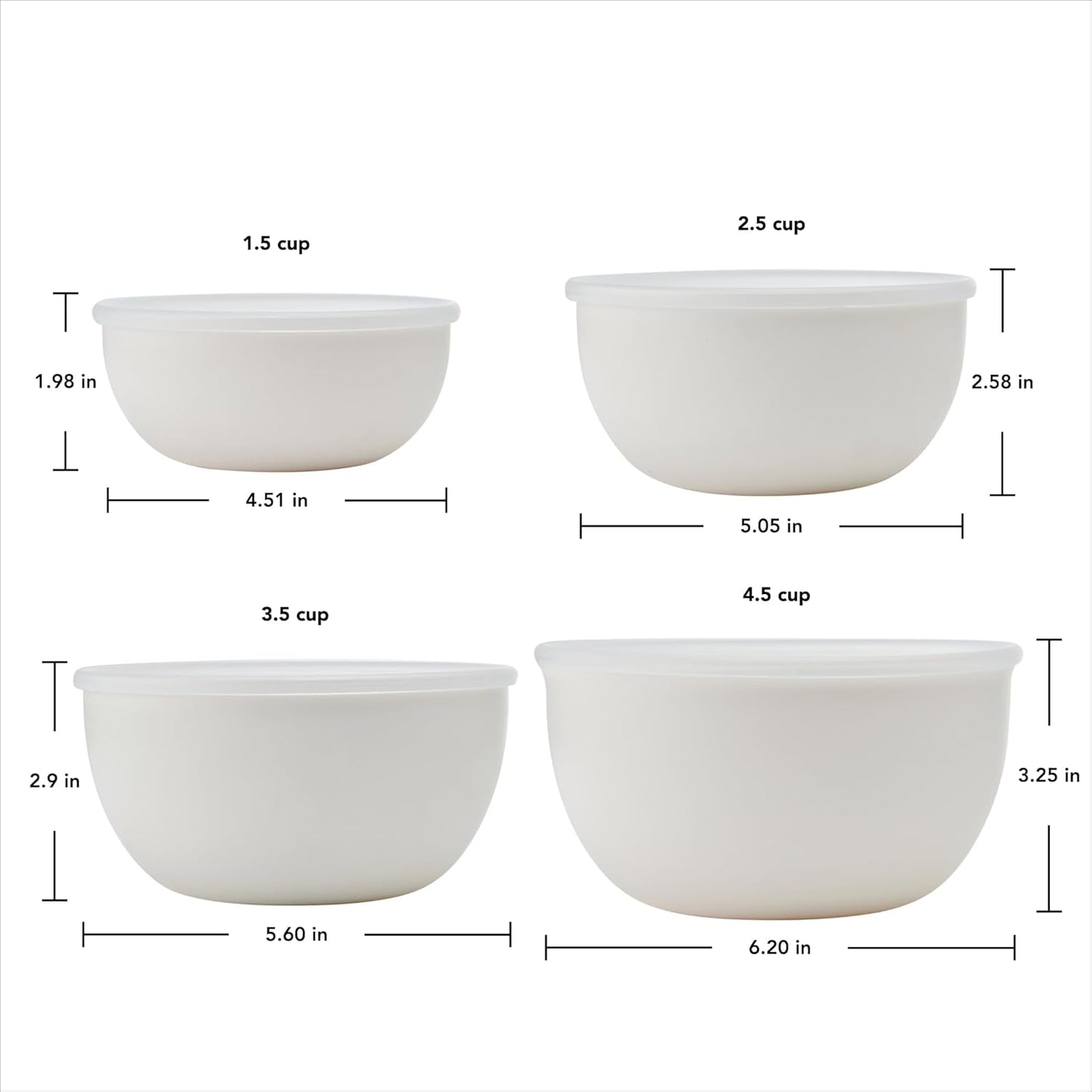 KitchenAid Prep Bowls with Lids