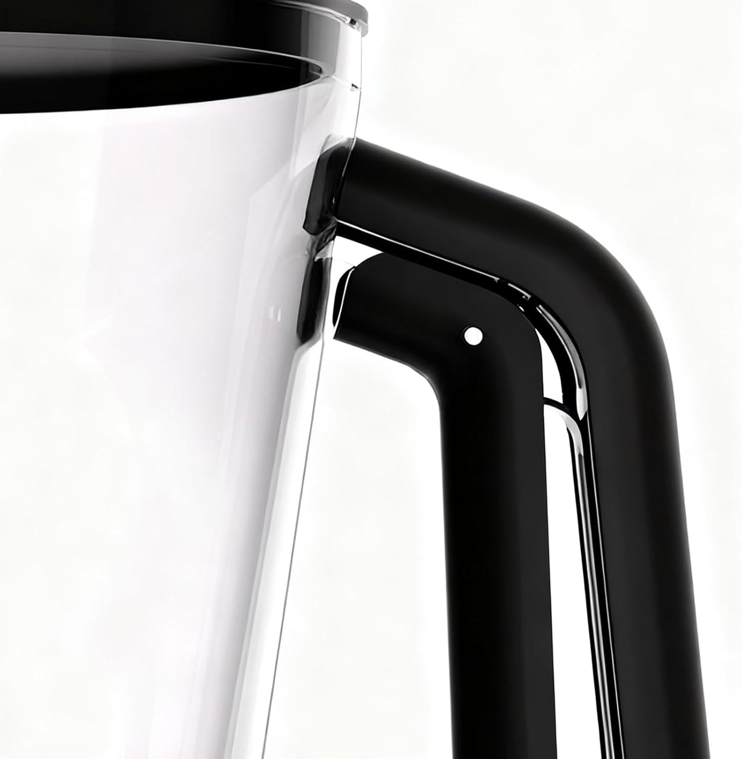 Pancake Batter Mixer - 1L Funnel Shape Container, Precise Baking Accessory, Comfortable Squeeze Handle, Cake Dispenser with Stand | Controlled Batter Pourer for Maker Waffles Pancakes Sauce Dressing