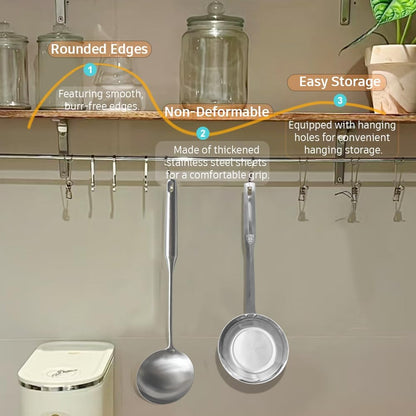 Fine Mesh Stainless Steel Colander，2025 Stainless Steel Filter,Durable Multi-Functional Kitchen Cooking Net Strainer (2-Piece Set),Strainers Fine Mesh，Profesional Stainless Strainer.