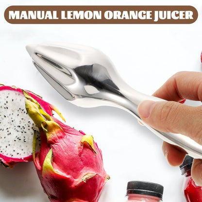 1pc Citrus Reamer Manual Lemon Orange Juicer with Comfort Grip Handle for Easy Juice Extraction Kitchen Squeezer Tool for Fresh Fruit Juice