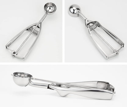 Professional 18/8 Stainless Steel Medium Cookie Scoop, Size 40