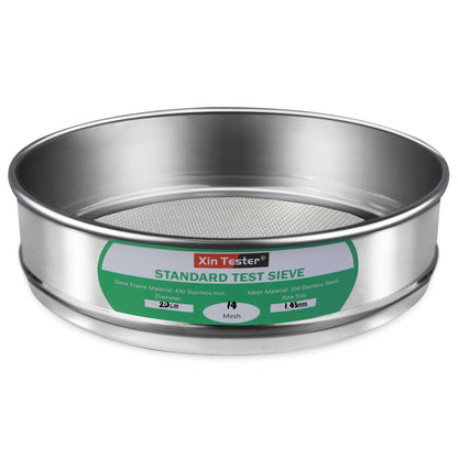 Xin Tester 325 mesh Standard Mesh Lab Sieves Laboratory Sample Test Analysis Sieve Dia 7.88 Inches