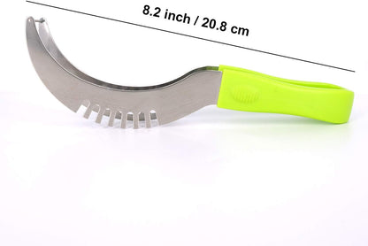 Mayata 20.8X2.6X2.8CM Stainless Steel Watermelon Slicer Cutter Knife Corer Fruit Vegetable Tools Kitchen Gadgets