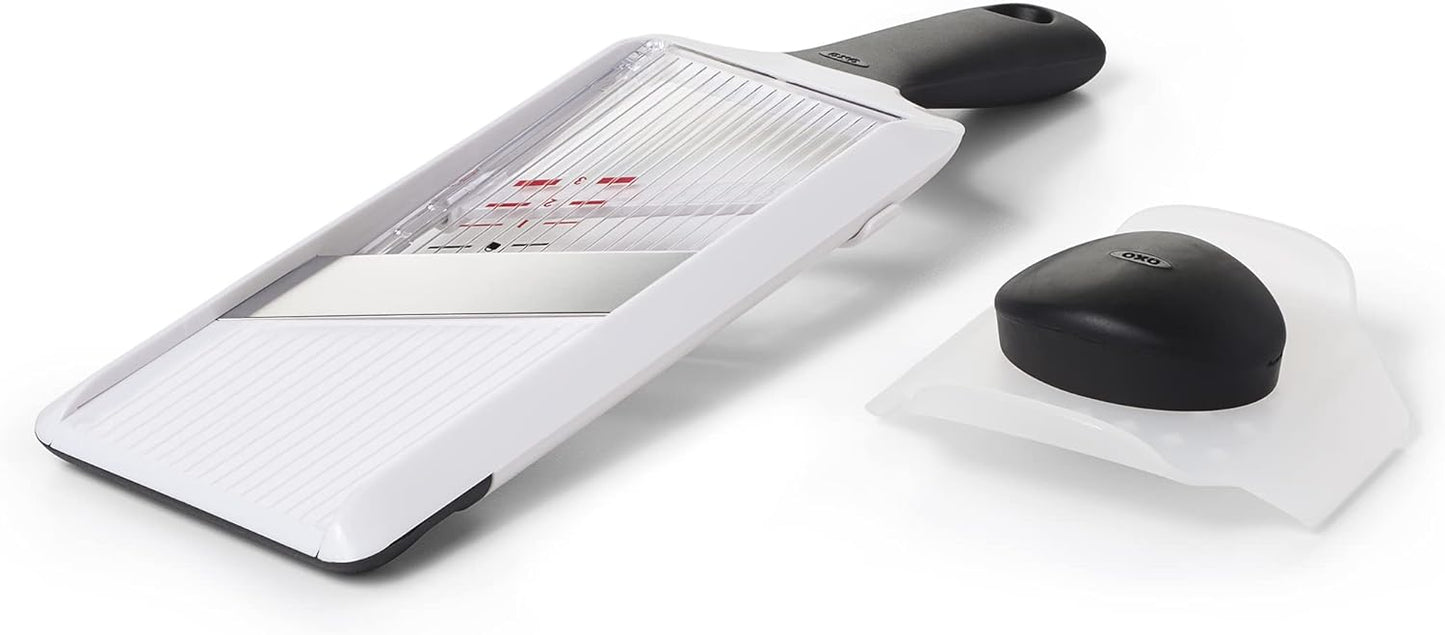 OXO Good Grips Handheld Mandoline Slicer & Good Grips Etched Zester and Grater