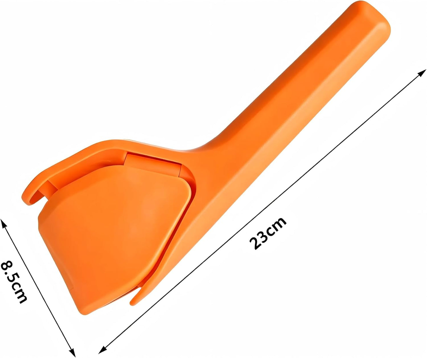 Lemon Squeezer, Effortless Manual Flat Lime Juicer Squeezer, Fold-Flat Citrus Juicer, Hand Citrus Press, Sturdy Flat Manual Lemon Juicer, Suits Lime & Lemon (Yellow)