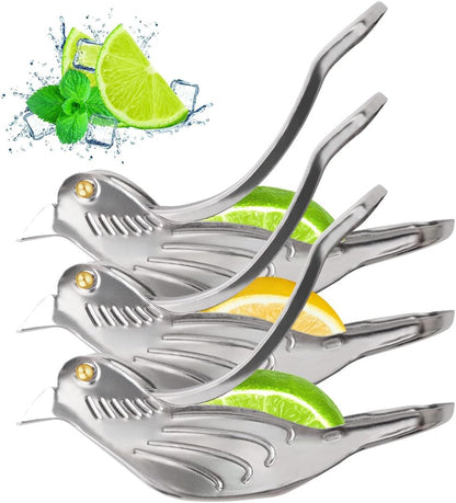 3pcs Lemon Juicer, Manual Lemon Squeezer Portable Lime Juicer, Bird Shape Hand Press Juicer for Orange Lime Pomegranate (3pcs)