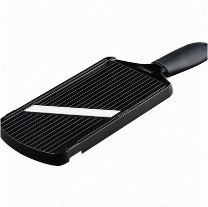 Kyocera Advanced Ceramic Adjustable Mandoline Vegetable Slicer with Handguard-Black