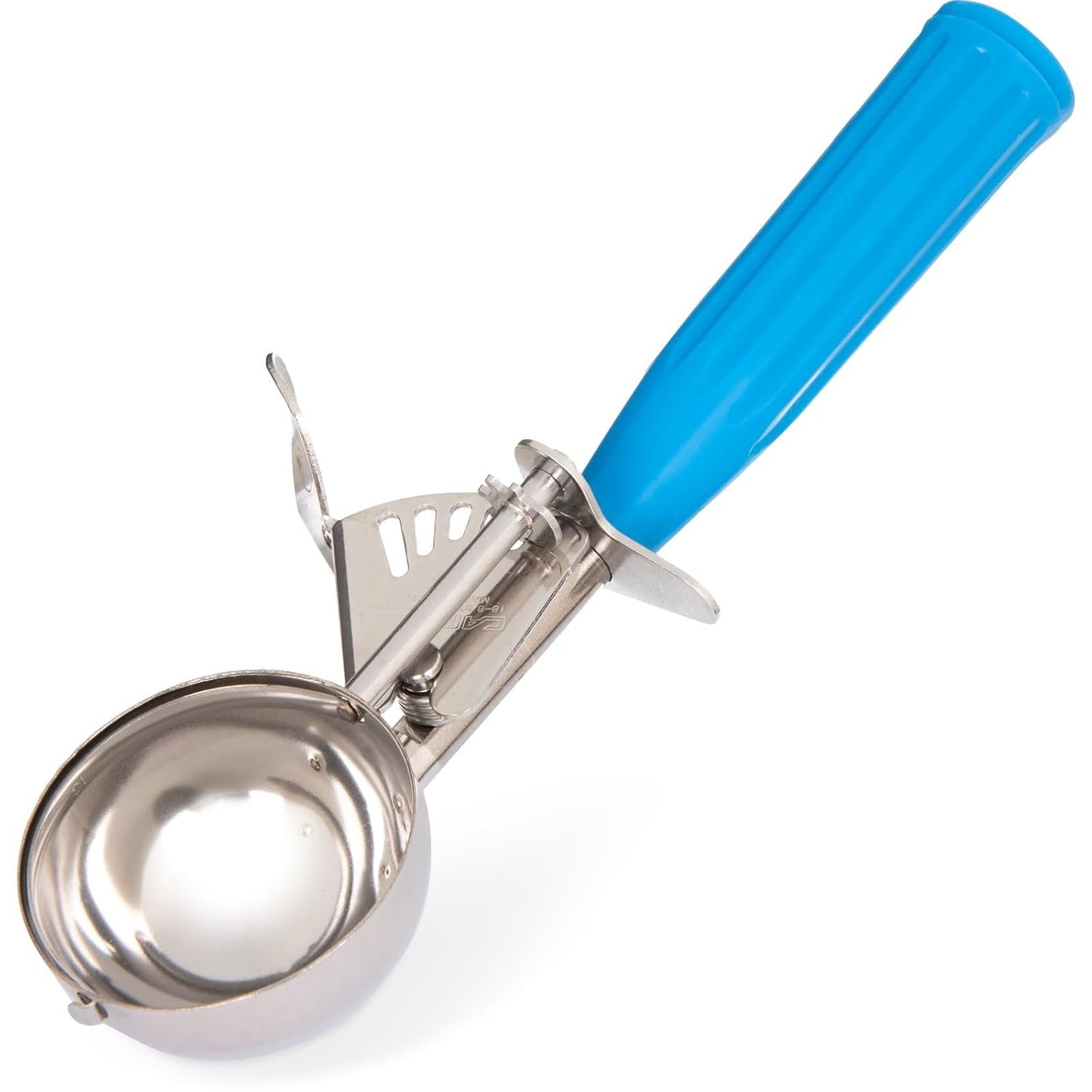 Carlisle FoodService Products 60300-30 Stainless Steel Portion Control Disher Scoop, 1.3 oz, Black, 1 Count