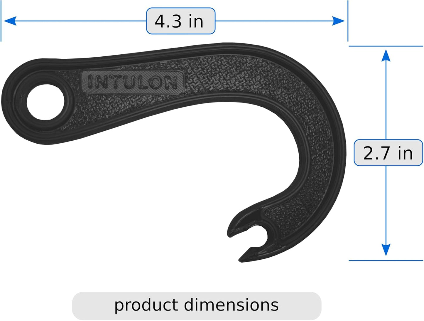 Can Tab Opener, Hook Tab Lifter by Intulon, Manual Ring Puller for Soup, Beans, and Pet Food Cans, Kitchen Gadget (2 Pack Pink)