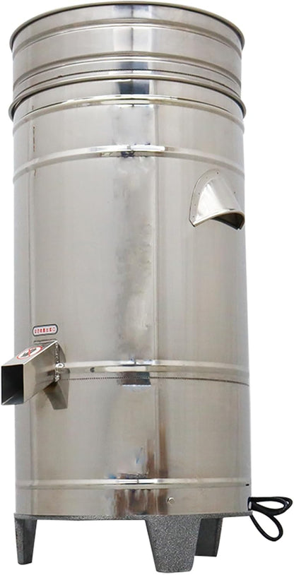 5KG Commercial Salad Spinner Adjustable Speed Stainless Steel Salad Dryer Vegetable Water Thrower Dehydrator for Hotels Restaurants Food Processing Plants 220V