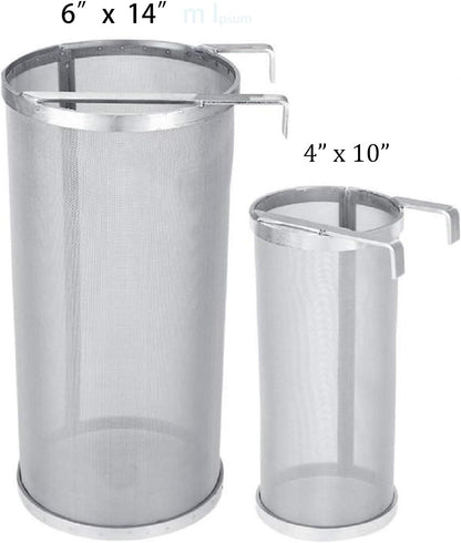 Hop Spider 300 Micron Mesh Stainless Steel Hop Filter Strainer for Home Beer Brewing Kettle