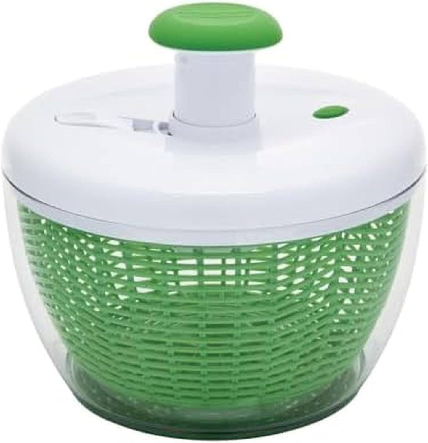 Farberware Small Pro Salad Spinner, 3.16 Qt Lettuce Spinner with Pump Mechanism, Colander Basket and Non-Slip Base - Compact Fruit Washer Spinner Bowl for Singles and Couples