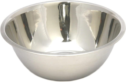 Chef Craft Brushed Mixing Bowl, 8-Quart, Stainless Steel
