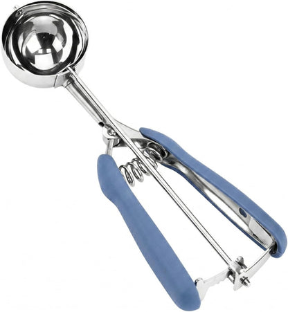 Ice Cream Scoop, 18/8 Stainless Steel Cookie Scoop, Cookie Scoops for Baking, 2 Tbsp/ 30 ml/ 1 oz Cookie Dough Scoop, Ice Cream Scooper with Trigger Release, Cookie Scooper for Baking
