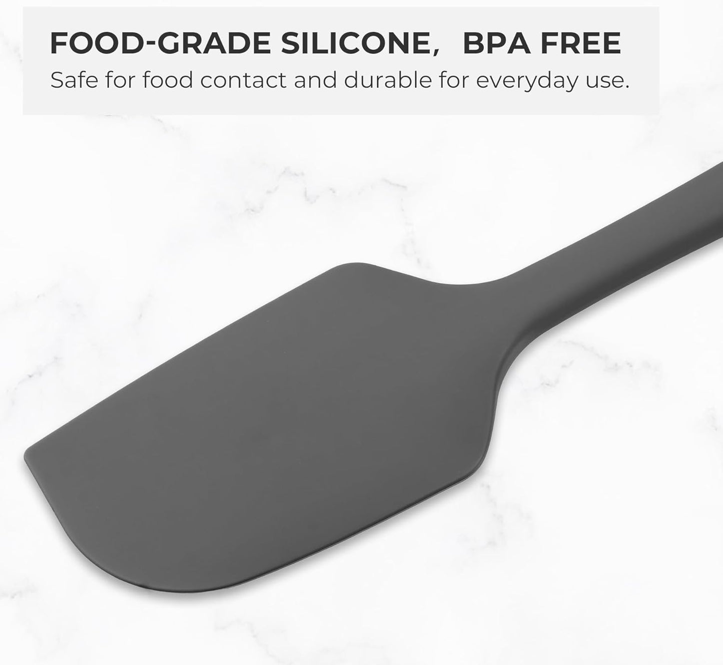 Elihome Mini Silicone Basting Pastry Brush, Cooking Brush for Oil Sauce Butter Marinades, Food Brushes for BBQ Grill Kitchen Baking, Baster Brushes Food Grade, Slate Teal Grey