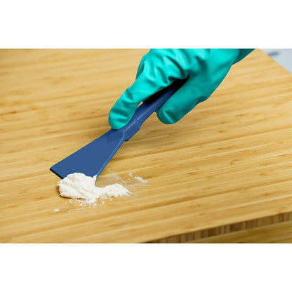 SPARTA Polypropylene Scraper Tool Food Safe Scraper for Removing Caked-On Residue in Commercial Kitchens, Plastic, 7.82 x 3 Inches, White