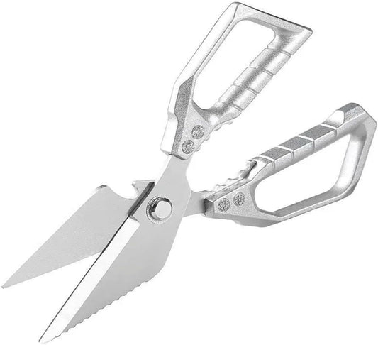 Kitchen Scissors all Purpose, Stainless Steel Kitchen Shears, Meat Scissors Heavy Duty Sharp Shears, Kitchens Accessories Cooking Shear for Meat Chicken Fish Poultry Herb Bread