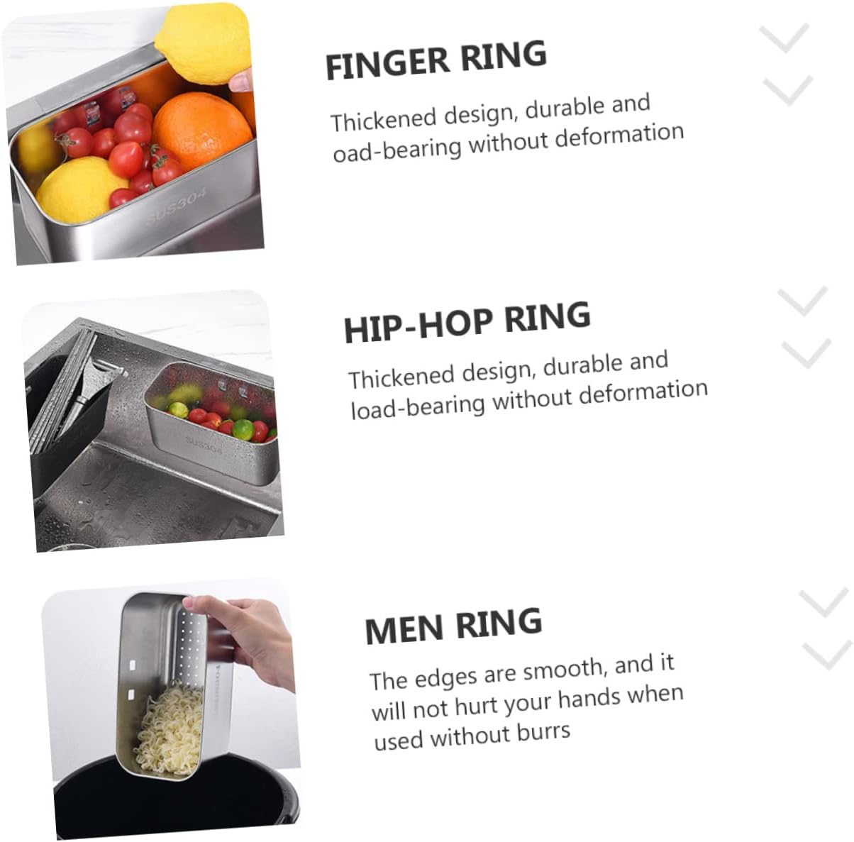 Stainless Steel Sink Drainer Basket Collapsible Dish Rack Suction Cup Silverware Drying Kitchen Storage Strainer