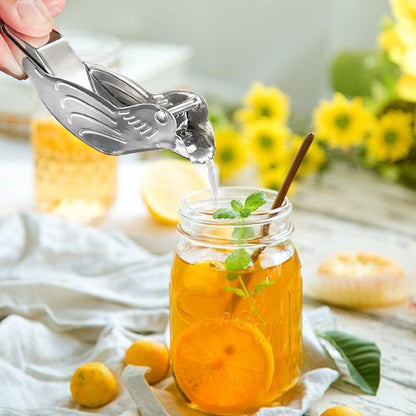 3pcs Lemon Juicer, Manual Lemon Squeezer Portable Lime Juicer, Bird Shape Hand Press Juicer for Orange Lime Pomegranate (3pcs)