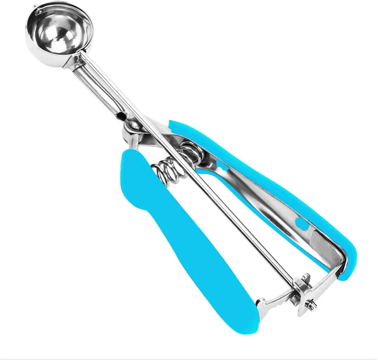 Cookie Scoop, Ice Cream Scoop, 1Tbsp/15 ml/0.5oz Cookie Scoops for Baking, 18/8 Stainless Steel Cookie Scooper for Baking, Ice Cream Scooper with Trigger Release, Cookie Dough Scoop with Non-slip Grip