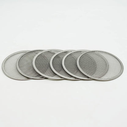 12 Pack Sprouting Lids,304 Stainless Steel Screen Filter Strainer Lid for 2.75 Inch Regular Mouth Mason Jar,Mesh Bean Sprout Sieve Lids,Home Use Alfalfa,Salad,Broccoli,Lentil NO GLASS JAR QurHapzy
