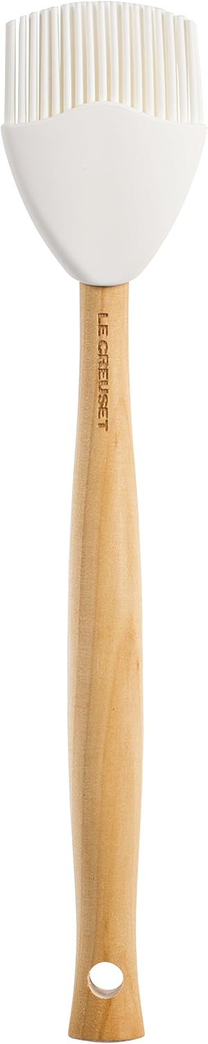 Le Creuset Silicone Craft Series Basting Brush, 10 1/2" x 2 1/8", Cerise