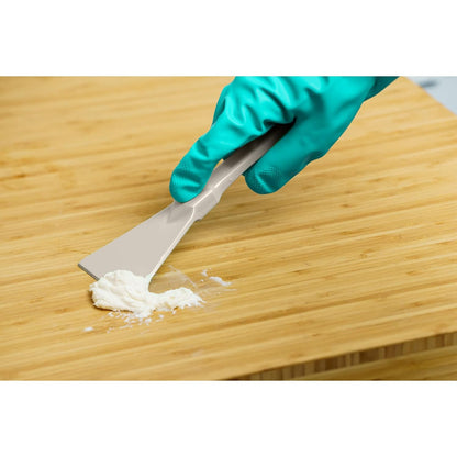 SPARTA Polypropylene Scraper Tool Food Safe Scraper for Removing Caked-On Residue in Commercial Kitchens, Plastic, 7.82 x 3 Inches, White