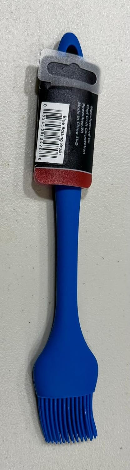 Chef Craft Premium Silicone Basting Brush, 10.25 inch, Pink
