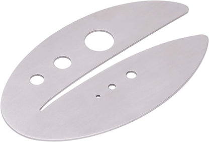 Fox Run Stripper Tool for Herbs and Leafy Greens, Graduated, Stainless Steel
