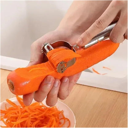 Stainless Steel Grater Julienne Peeler Vegetables Fruit Slicer