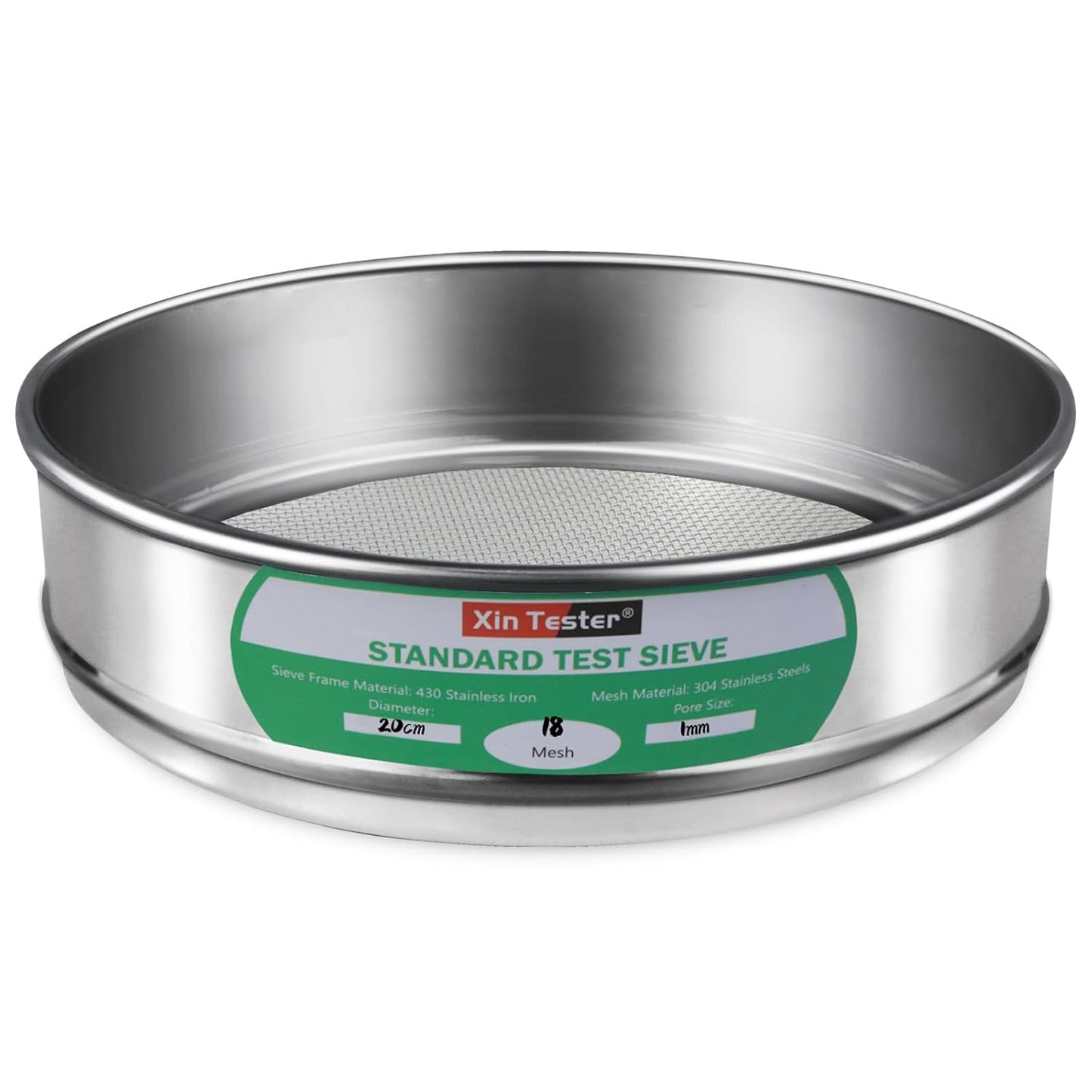 Xin Tester 325 mesh Standard Mesh Lab Sieves Laboratory Sample Test Analysis Sieve Dia 7.88 Inches
