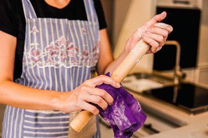 Classic French Rolling Pins Bamboo Wooden Rolling Pin for Baking Pizza Dough Pie Cookie, 13-Inch