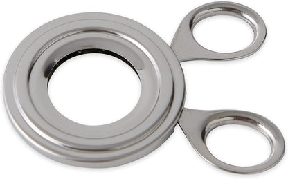 RSVP International Endurance Kitchen Tool Collection Durable & Easy to Clean, Dishwasher Safe, Egg Topper, Stainless Steel