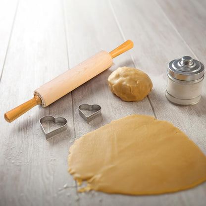 Mrs. Anderson’s Baking Rolling Pin Rings, Non-Stick Silicone, Set of 4 Ring Depths
