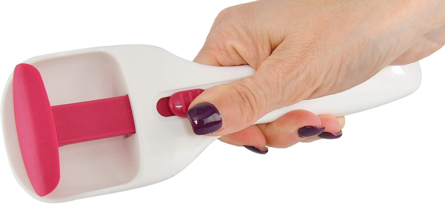 HOME-X Mess-Free Cupcake Scoop, Cake Batter Dispenser, Handy Kitchen Gadgets, Bakeware