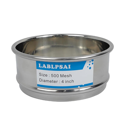 325 Mesh Lab Sieves 4" Diameter 304 Stainless Steel Wire Cloth Test Sieve for Industrial Laboratory Home