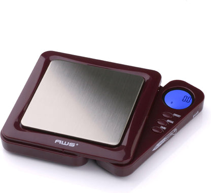 American Weigh Scales Blade Series Digital Pocket Gram Scale 1000g x 0.1g | Precision Mini Scale 0.1g Accuracy, Pocket Scale for Kitchen, Gold, Gems & Coin Scale, Smart Digital & Compact Scale
