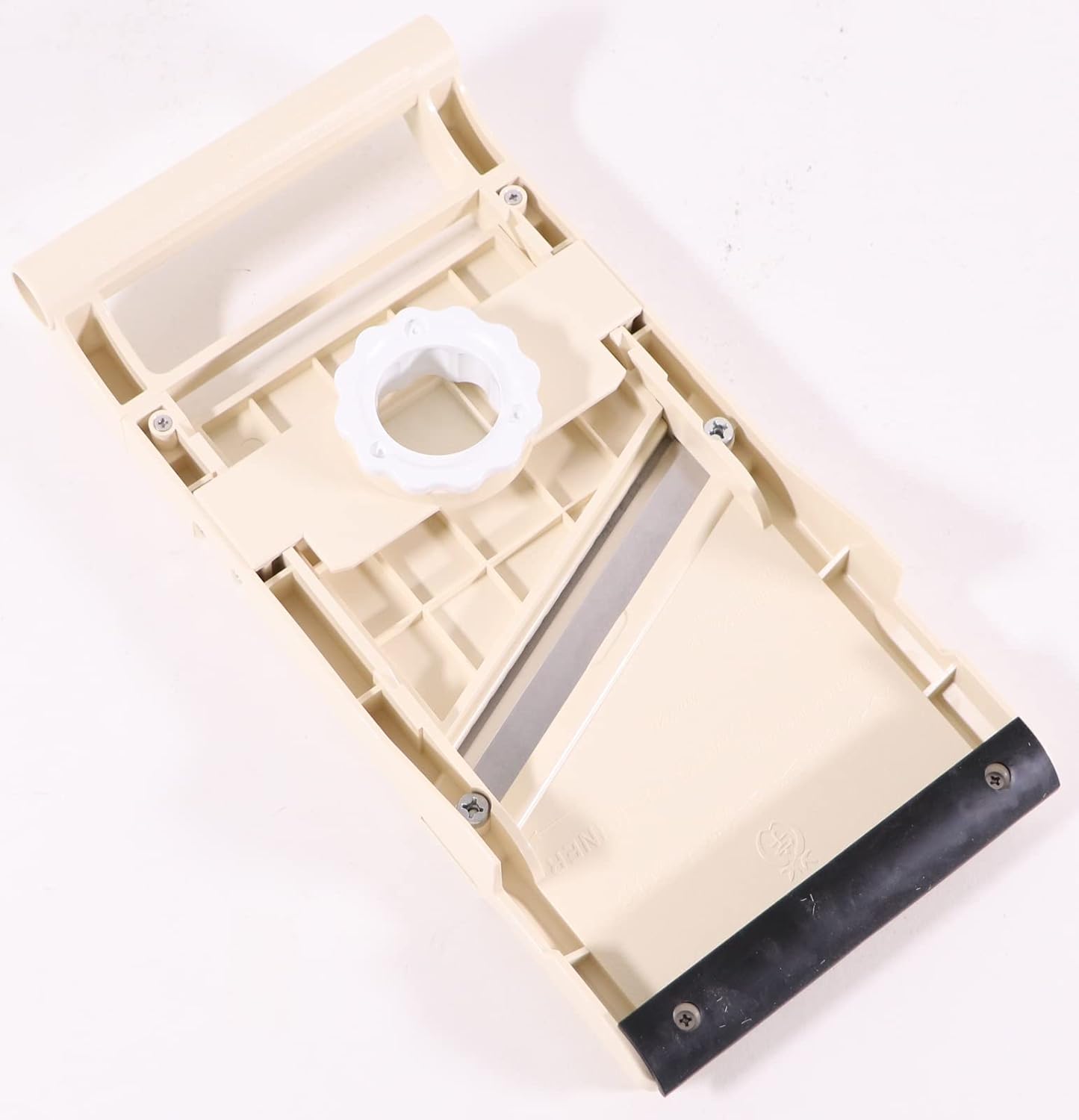Benriner Super Slicer, with 4 Japanese Stainless Steel Blades, Beige