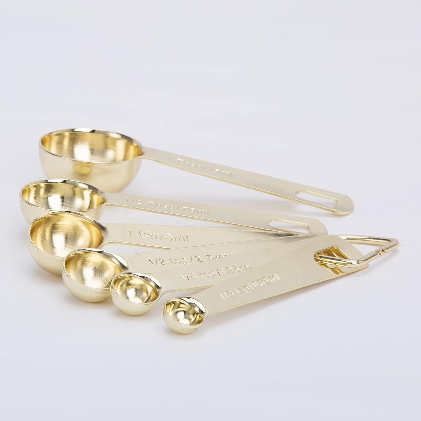 16-Piece Measuring Cups and Spoons Set Includes 4 Metal Measuring Cups 6 Stainless Steel Tablespoon Teaspoon Measuring Spoons & 5 Mini Spoons for Measuring Liquid Dry Ingredients Home Kitchen