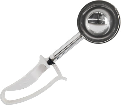 Zeroll Universal Extended Length EZ Disher Food Portion Control Scoop Designed for Right or Left Hand Use Dishwasher Safe, 1 3/4-Inch, Black