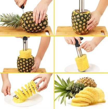 Pineapple Corer, Upgraded, Reinforced, Thicker Blade, Premium, 2 Pack