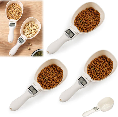Electronic Measuring Spoon with Conversion, Digital Measuring Spoons, Adjustable Digital Kitchen Spoon Scale, 800g / 0.1g High Precision with Lcd Screen for Kitchen and Dog Cat Food (1 Pcs)