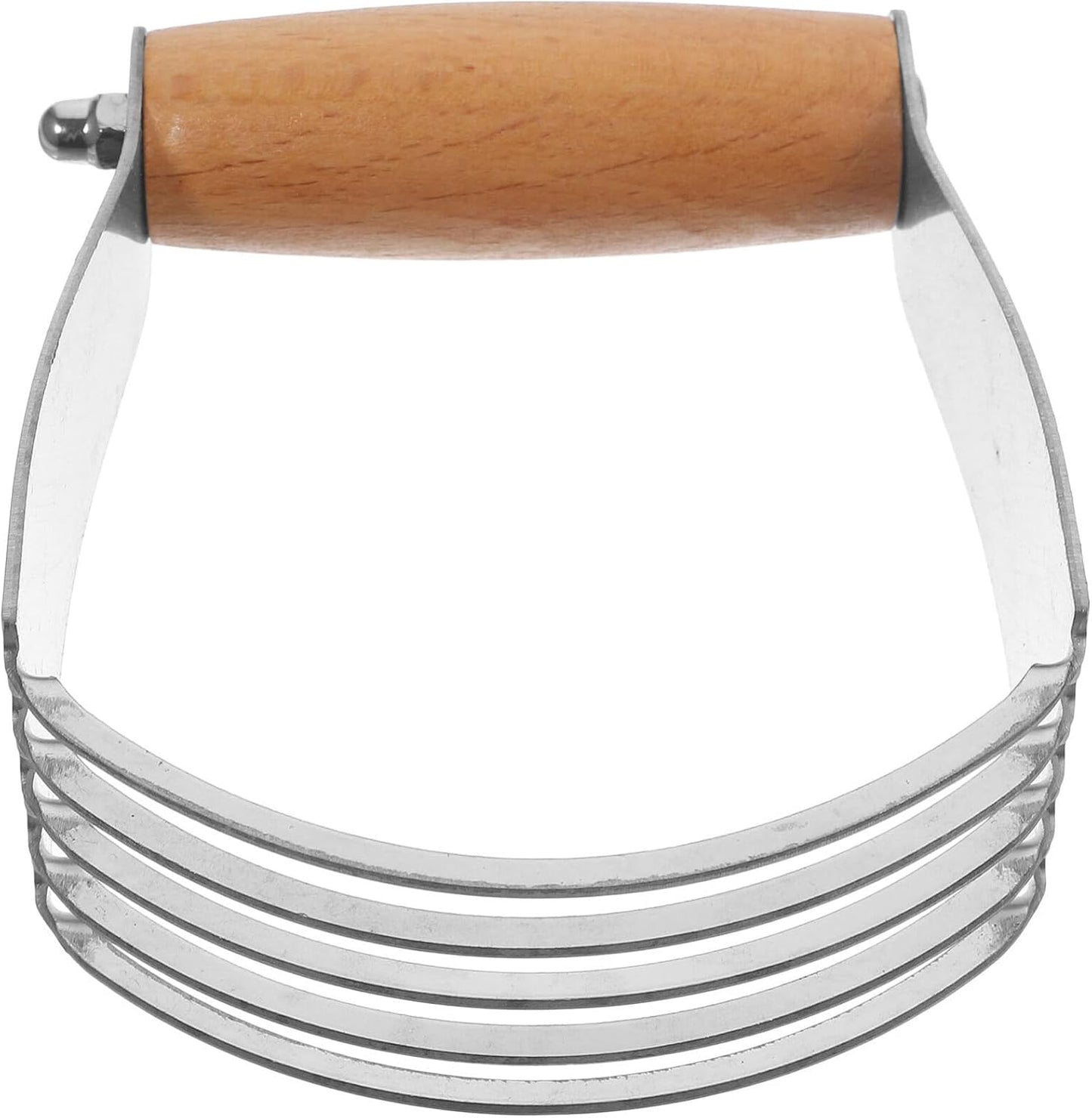 SOLUSTRE Dough Masher Dough Blender Stainless Steel Pastry Cutter Dough Cutter Dough Scraper Butter Cutter With Blades Flour Mixing Tool for Kitchen Butter Blender