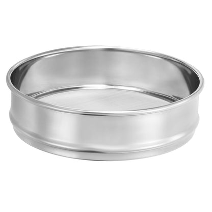 PATIKIL 10 Mesh Lab Sieve, 8" Diameter Test Sieve 304 Stainless Steel Wire Cloth (2mm) for Industrial Laboratory